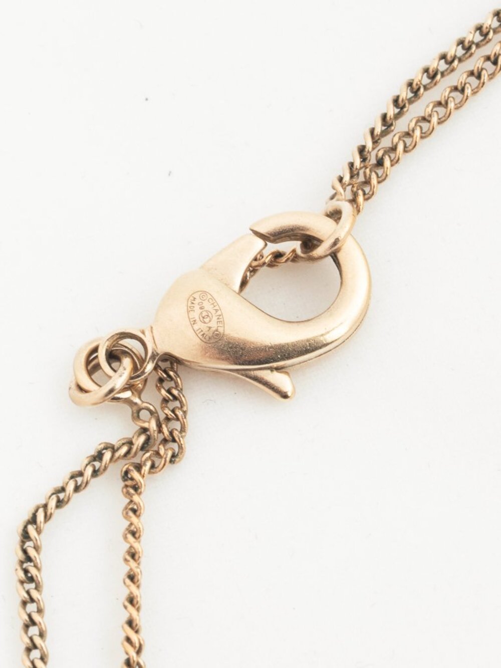 Chanel 09A Gold-Tone Multi CC Double Wrap Long Chain Necklace - Picture 5 of 6